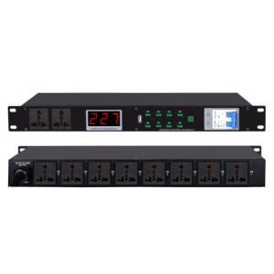 OEM EIF Séquenceur d'alimentation professionnel haute performance KD-308 à montage en rack, 3 canaux, 8 prises pour KTV, salle de conférence, scène en direct - Product Image 1