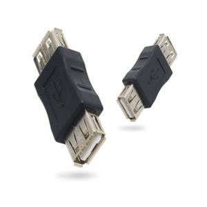 <b>Usb</b> Adapter <b>USB</b> A Female To Female Connector 4 Pin PVC Material For <b>Extension</b> Use - Product Image 1