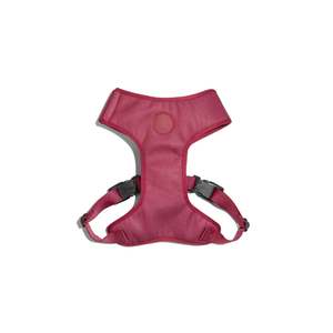สายรัดอกสุนัขแบบถักปรับได้ สีแดงเบอร์กโดซ์ อุปกรณ์พาสุนัขเดินเล่น - Product Image 1