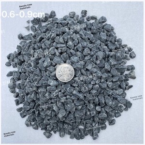 Темно-серый черный гравий и щебень (25,00 кг) для ландшафтного дизайна дворов и садов, мощения дорожек - Product Image 3