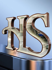 Lettere <span class=keywords><strong>Tridimensionali</strong></span> per Esterni a Doppia Faccia, Effetto Paesaggio, Specchio Abissale a Mille Strati, Personalizzabili e Colorate - Product Image 3