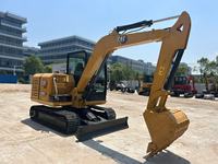 Excavatrice hydraulique compacte sur chenilles CAT306E2 d'occasion, machine de construction haute performance à vendre