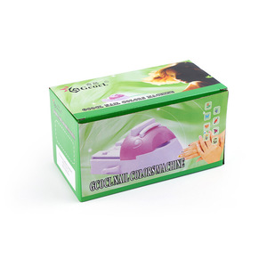 Kit d'impression pour nail art comprenant des plaques de peinture couleur, des fournitures d'entretien, un modèle à poignée en plastique YHJ01, emballage en boîte - Product Image 5