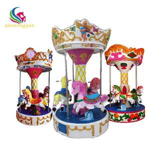 Precio de Fábrica, Carrusel Inflable Navideño con Música, Mini Carrusel Infantil de 3 Plazas - Product Image 4