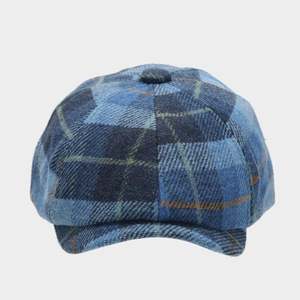 Boina de Moda para Mujer, Otoño Invierno, Diseño a Cuadros y Rayas, Boina Británica Vintage para Hombre, Gorra de Pintor, Gorra Newsboy - Product Image 3