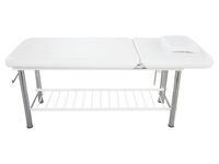 Révolutionnez votre expérience de confort : Table de massage TOMSPA TS-2611 en cuir PU pour spa et salon, dossier et pieds réglables, design moderne