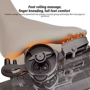 Masajeador Eléctrico <span class=keywords><strong>de</strong></span> Pies Shiatsu ZL Z822B con Función Musical, Batería <span class=keywords><strong>de</strong></span> Litio, Material PU, 8.6 kg, para una Relajación Confortable - Product Image 5