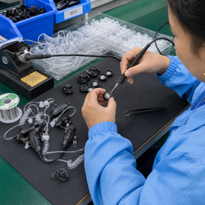 หูฟังวิทยุแบบเกี่ยวหู PTT สำหรับ Motorola APX6000 DP4600e GP380 R7 สำหรับ Kenwood TK2000 สำหรับ <span class=keywords><strong>Icom</strong></span> IC-<span class=keywords><strong>V86</strong></span> สำหรับ Sepura STP9000 - Product Image 3