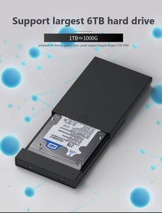 Nhựa cầm tay công cụ miễn phí <span class=keywords><strong>hdd</strong></span> ssd trường hợp <span class=keywords><strong>HDD</strong></span> SSD bao vây <span class=keywords><strong>2.5</strong></span> <span class=keywords><strong>inch</strong></span> USB 3.0 Type-C sata ổ cứng <span class=keywords><strong>HDD</strong></span> SSD bao vây trường hợp màu đen - Product Image 5