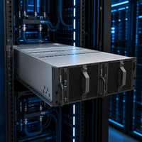 Servidor Modular Multi Nodo I48M6 4U, Doble Xeon, DDR4, PCIe 4.0, Alto Almacenamiento, Computación en la Nube, Probado