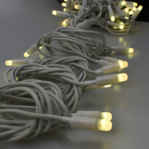 Cadena de luces LED 100L Cable de goma Cápsula Bombilla IP 67 Cadena de luz para aplicaciones comerciales al aire libre - Product Image 3