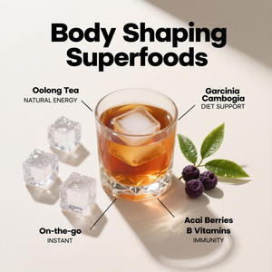 Usine Ultra Mince Régime Instantané Sachets De Thé Vitamines Gamboge Inuline <span class=keywords><strong>Acai</strong></span> <span class=keywords><strong>Berry</strong></span> Antioxydant Détoxifiant Minceur Thé - Product Image 6