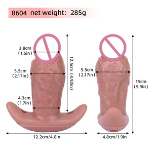 SXXY Silicone Realistic <b>Dildo</b> Gag Bondage Vibrating Mouth Gags Oral Remote Control Adult Sex Toys for Couples Adult BDSM Game - Product Image 2