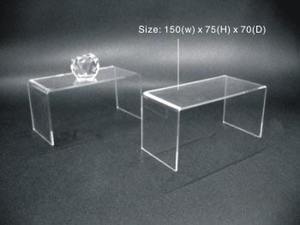 Présentoirs et supports à cupcakes en acrylique poli – Étagère de présentation transparente pour desserts et figurines - Product Image 3