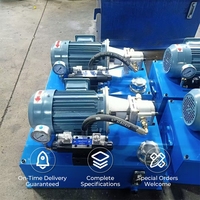 Système de station d'alimentation hydraulique industrielle en fonte 220V pour équipement de levage, module de pompe hydraulique