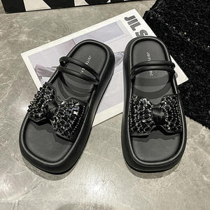 Sandales d'été style plage, mode américaine, multifonctionnelles, à semelle épaisse et bout ouvert, avec amorti, pour femmes, fabriquées avec des matériaux confortables - Product Image 5