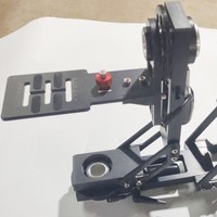Contrôleur d'inclinaison électrique à double axe en forme de U Jianmei en forme de L avec joystick rotatif à 360 degrés correspondant à la plupart des caméras