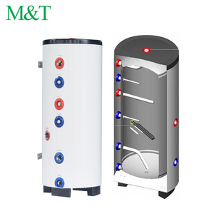 ถัง Ss304บัฟเฟอร์ปั๊มความร้อน80แกลลอน300ลิตรไม่มีขดลวดบัฟเฟอร์อุปกรณ์เสริมความร้อนพื้นใช้ในบ้าน - Product Image 1