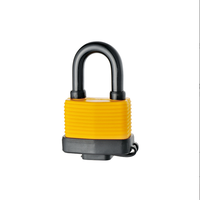 Cadenas laminé étanche avec cylindre en laiton et couvercle en plastique – Serrures de haute qualité