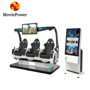 Chaise de cinéma VR 9D 3 places multijoueur <span class=keywords><strong>vue</strong></span> 360° pour cinéma à domicile, école, théâtre, <span class=keywords><strong>film</strong></span> montagnes russes, en fibre de verre et métal, pour parc d'aventure intérieur - Product Image 3