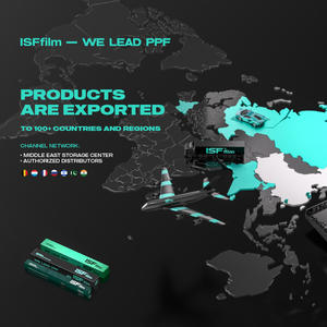ISF Polarizados üretici cilt bakımı koruma patlamaya dayanıklı otomatik cam koruma araba pencere tonu araba filmleri - Product Image 4