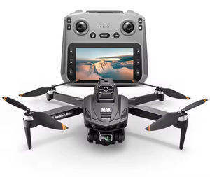 V168 MAX avec écran d'affichage Télécommande GPS Positionnement 8K Dual HD Caméra <span class=keywords><strong>Mini</strong></span> Drone Professionnel Pas Cher Débutant Jouet Cadeaux - Product Image 1