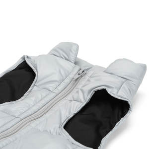 लक्जरी डिजाइनर ठोस रंग गर्म कुत्ते कपड़े कोट - Product Image 6