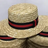 מותאם אישית עיצוב קישוט קיץ קש מגבעת כובע לגברים נשים