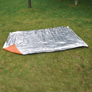 अनुकूलित थर्मल अंतरिक्ष कंबल एल्यूमीनियम पन्नी आपातकालीन कंबल खरीद एजेंट + - Product Image 4