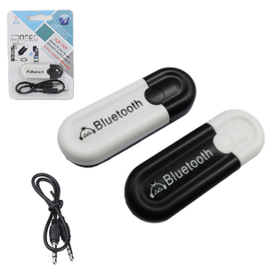 Ricevitore Bluetooth Wireless USB HJX-001 con Adattatore <span class=keywords><strong>Audio</strong></span> Wireless USB 3.5mm AUX per Altoparlanti e Kit Auto, Ricevitore <span class=keywords><strong>Audio</strong></span> a Doppia Uscita - Product Image 1