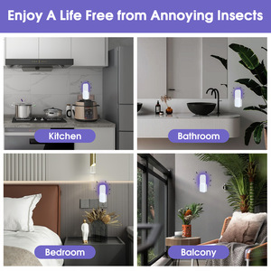 Electric Sticky <b>Mosquito</b> Killer Lamp LED Tube UV Light Fly <b>Trap</b> Indoor Household Catcher - Product Image 4