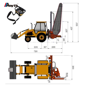 Chargeuse sur pneus de fabrication chinoise, scie à chaîne pour carrière, machine de découpe de blocs de marbre pour mine - Product Image 2