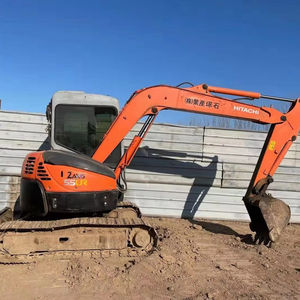 Mini pelle hydraulique d'occasion 5.5 tonnes Japon Hitachi Zx55u Zx55USR-5A Zaxis 55 à bas prix Hitachi Zx55 de haute qualité - Product Image 1