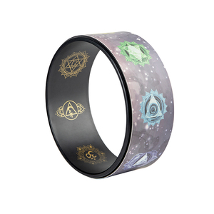 PU Yoga Wheel Ejercicio Prop Pose <span class=keywords><strong>Corrector</strong></span> para la práctica <span class=keywords><strong>de</strong></span> yoga - Product Image 2