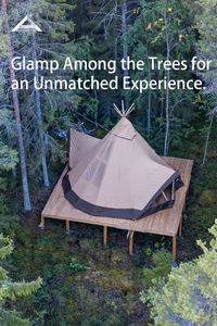 Tente <span class=keywords><strong>Tipi</strong></span> d'hôtel en plein air personnalisable de 6m, tente de glamping imperméable de luxe pour les voyages en famille, safari bien isolé, style <span class=keywords><strong>indien</strong></span> 2 4 - Product Image 4