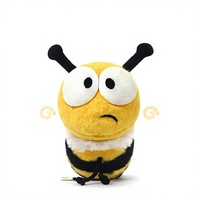 Jooki Série Insectes Coccinelle Peluche Super Douce Brodé Jouet en Peluche pour 14 ans et plus Anti-stress Unisexe