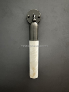 Applique murale italienne simple en cuivre albâtre LED haut <span class=keywords><strong>de</strong></span> gamme <span class=keywords><strong>pour</strong></span> <span class=keywords><strong>salle</strong></span> <span class=keywords><strong>de</strong></span> <span class=keywords><strong>bain</strong></span> chambre chevet <span class=keywords><strong>miroir</strong></span> cosmétique hall escalier couloir - Product Image 4
