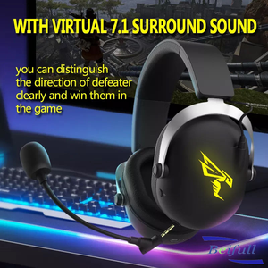 <span class=keywords><strong>SOMIC</strong></span> GS609 2,4G Tipo-C Auriculares de carga para juegos inalámbricos para computadora PS4 PS5 con micrófono Diverse RGB al por mayor - Product Image 6