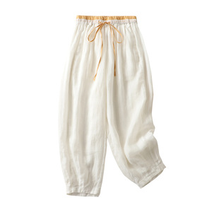 <span class=keywords><strong>Pantalones</strong></span> Casuales de Mujer de Cintura Alta, Estilo Retro, Holgados y Estilizantes, Nueva Colección Verano 2026, Venta al Por Mayor - Product Image 5