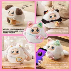 <span class=keywords><strong>Robot</strong></span> <span class=keywords><strong>de</strong></span> Peluche Yuan <span class=keywords><strong>Yo</strong></span>, Juguete Inteligente con IA, Diálogo Inteligente, Ojos LCD, Carga USB, Muñeca Parlante, Popular - Product Image 4
