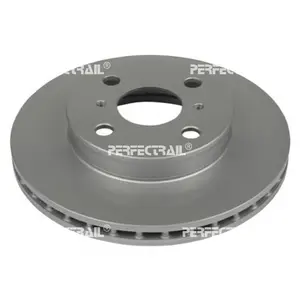 Perfectrail 4351212580 peças de automóvel Perfectrail disco de freio para Toyota Corolla E11 1997-2002