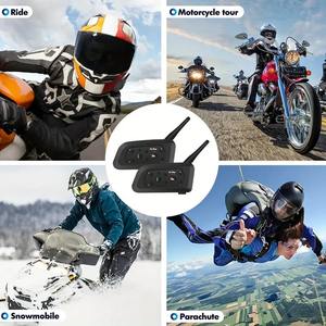 Intercom sans fil pour casque de moto V6plus avec écouteurs et communication longue portée pour la conduite en groupe - Product Image 2