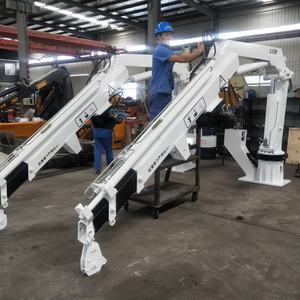 เครนไฮดรอลิกแบบแขนพับขนาดเล็ก <span class=keywords><strong>3</strong></span>.<span class=keywords><strong>2</strong></span> ตัน สำหรับเรือทำงาน - Product Image 6