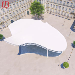 Cubierta de Techo de Membrana Tensada de PVDF ETFE de Alta Calidad para Paisajismo - Product Image 4