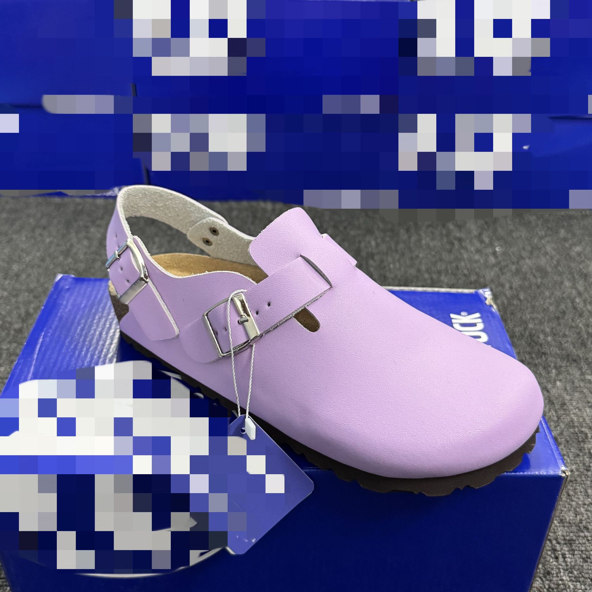 cuir violet
