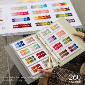 260 Colors UV <b>Nail</b> <b>Gel</b> Polish Large <b>Set</b> 15ml with LED Lamp Soak Off <b>Nail</b> Shop Exclusive Salon Manicure <b>Gel</b> Polish Kit - Product Image 3