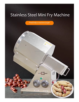 Machine à torréfier les noix multifonctionnelle de petite taille pour usage domestique, en acier inoxydable, pour torréfier les grains de café, les cacahuètes, les graines de tournesol, les noix