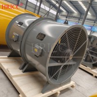 Ventilateur axial industriel de conservation d'énergie 380V grand ventilateur d'extraction de volume d'air 3000rpm vitesse ventilateur de dépoussiérage OEM/ODM personnalisable