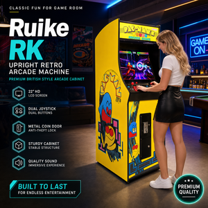 Macchina da Gioco Arcade Verticale Retrò di Lusso Stile Britannico 220V con 1 Anno di Garanzia, Lingua Inglese, per Sale Giochi e Parchi Divertimento - Product Image 4