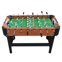 Famille moderne en vente chaude divertissement pour enfants 4 pieds MDF intérieur et extérieur table de jeu de football pour bébé pied jouet de table de football